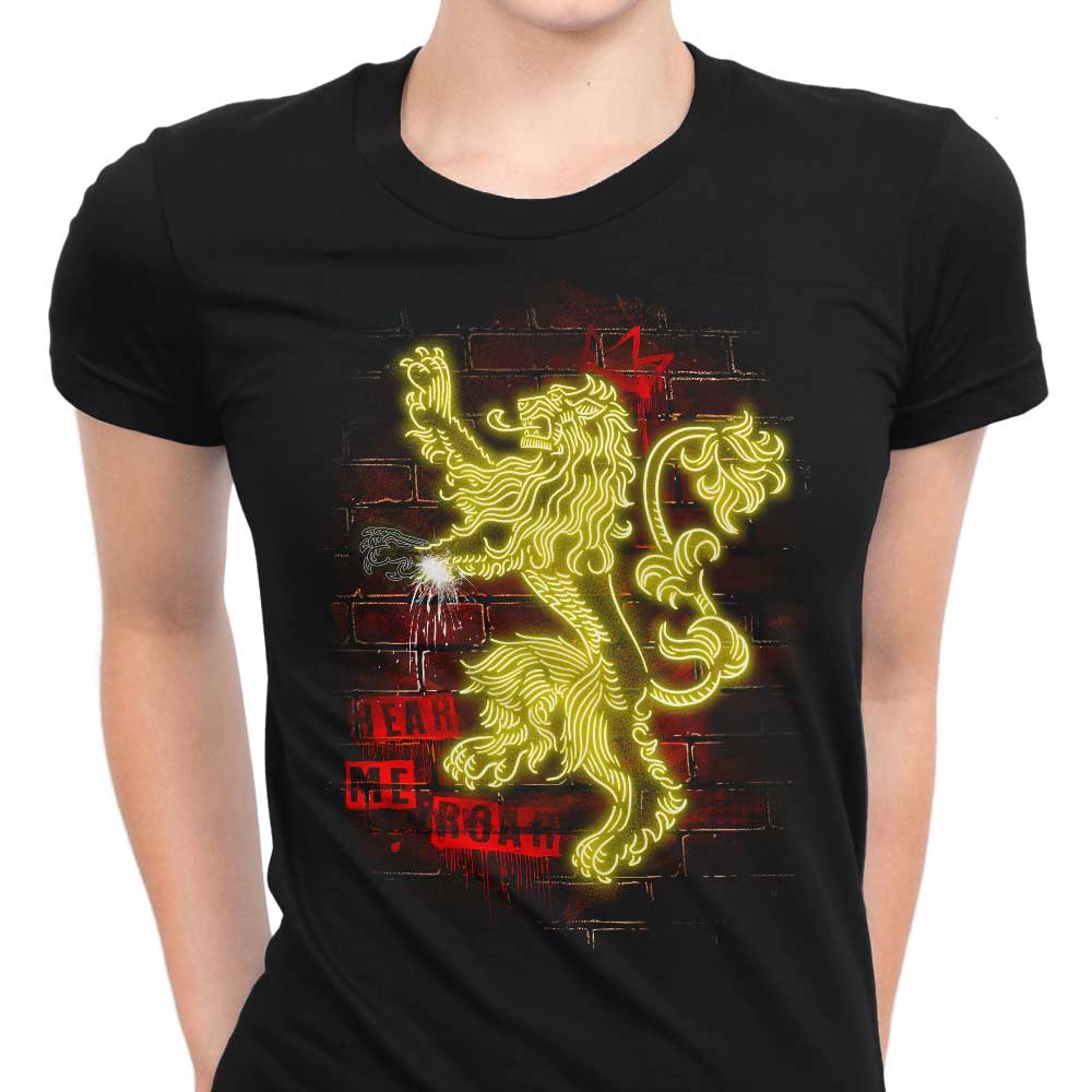 Neon Lion Women's Apparel - Adult & Kids T-Shirts, Sweatshirts & Hoodies apparel design preview 1
