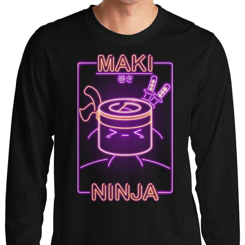 Neon Maki-Ninja - Adult & Kids T-Shirts, Sweatshirts & Hoodies apparel design preview 1