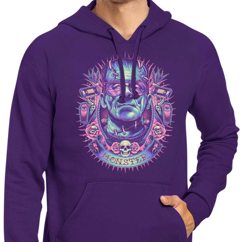 Neon Monster - Adult & Kids T-Shirts, Sweatshirts & Hoodies apparel design preview 2