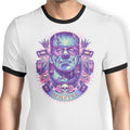 Neon Monster Ringer - Adult & Kids T-Shirts, Sweatshirts & Hoodies apparel design preview 1