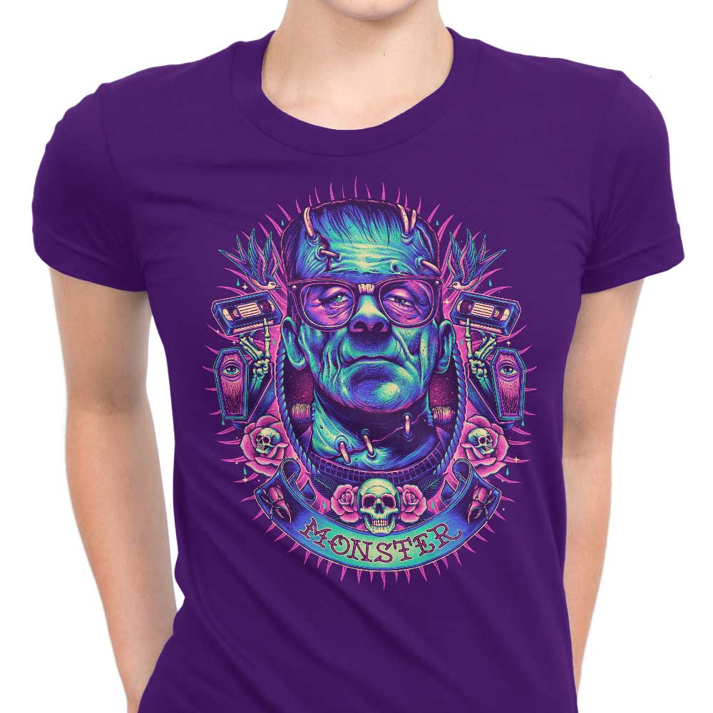 Neon Monster Women's Apparel - Adult & Kids T-Shirts, Sweatshirts & Hoodies apparel design preview 1