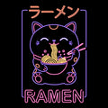 Neon Neko Ramen Coasters - Adult & Kids T-Shirts, Sweatshirts & Hoodies apparel design preview 1
