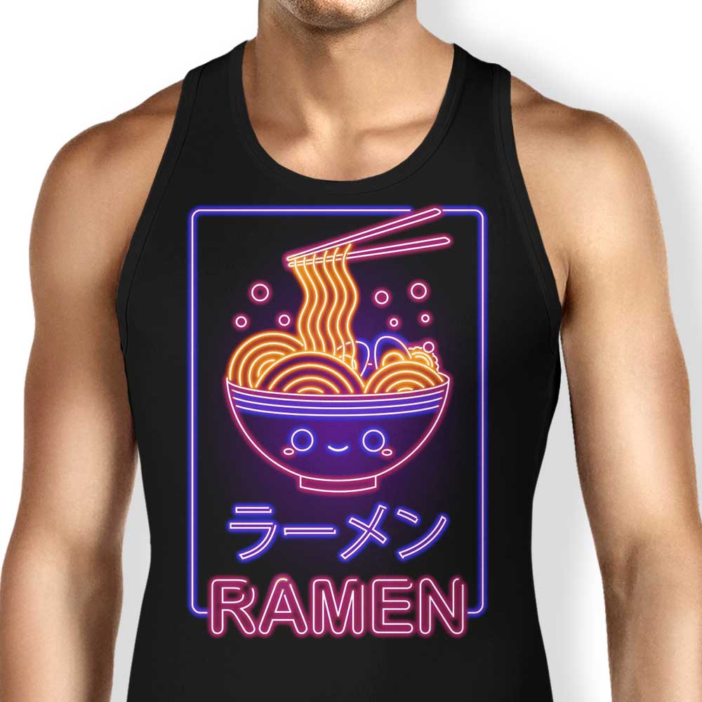 Neon Ramen Tank Top - Adult & Kids T-Shirts, Sweatshirts & Hoodies apparel design preview 1