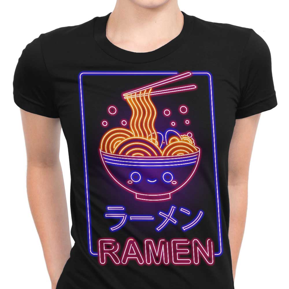 Neon Ramen Women's Apparel - Adult & Kids T-Shirts, Sweatshirts & Hoodies apparel design preview 1