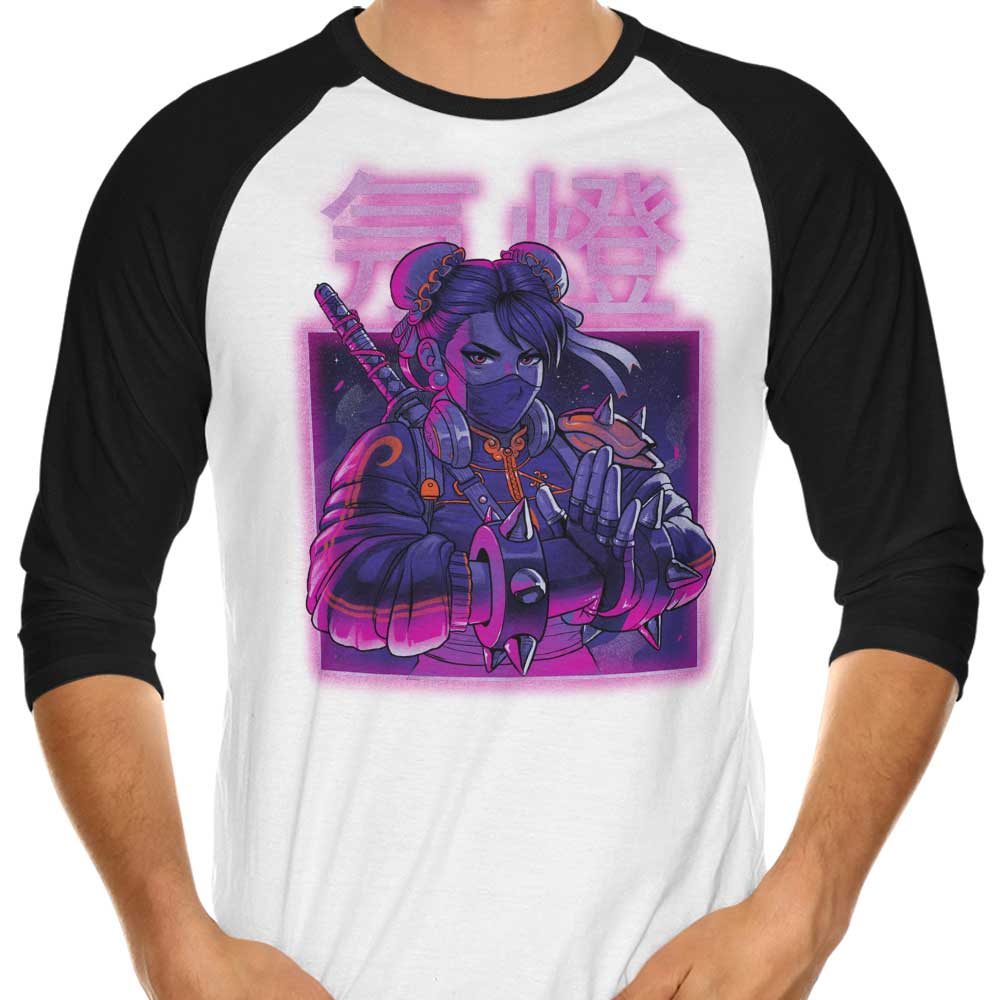 Neon Spring 3/4 Sleeve Raglan - Adult & Kids T-Shirts, Sweatshirts & Hoodies apparel design preview 1
