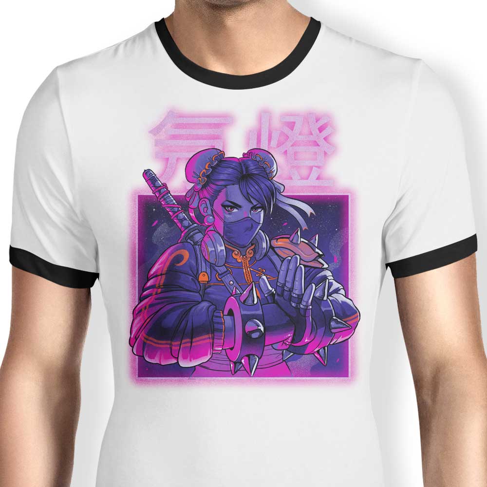 Neon Spring Ringer - Adult & Kids T-Shirts, Sweatshirts & Hoodies apparel design preview 1