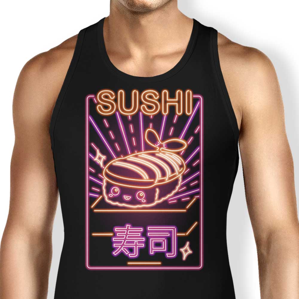 Neon Sushi Tank Top - Adult & Kids T-Shirts, Sweatshirts & Hoodies apparel design preview 1