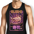 Neon Sushi Tank Top - Adult & Kids T-Shirts, Sweatshirts & Hoodies apparel design preview 1