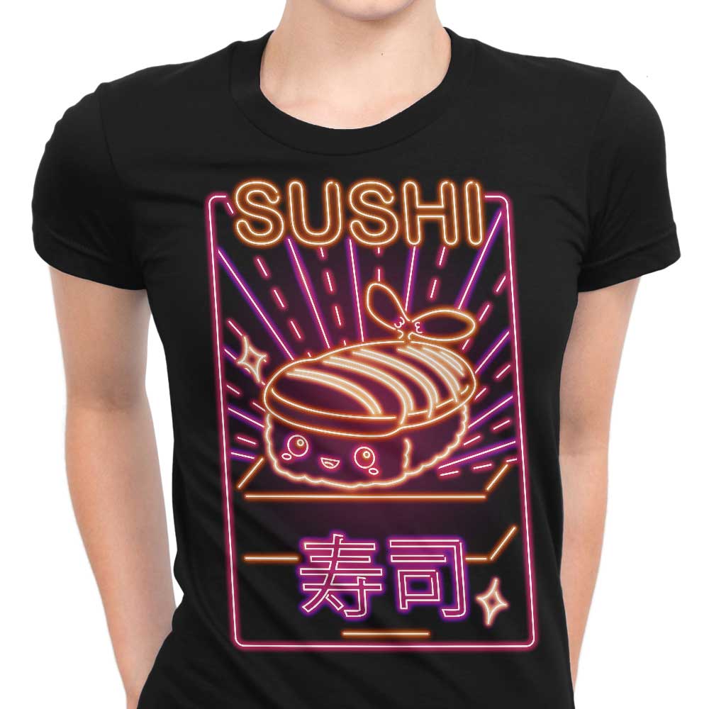 Neon Sushi Women's Apparel - Adult & Kids T-Shirts, Sweatshirts & Hoodies apparel design preview 1