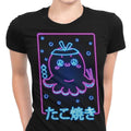 Neon Takoyaki Women's Apparel - Adult & Kids T-Shirts, Sweatshirts & Hoodies apparel design preview 1