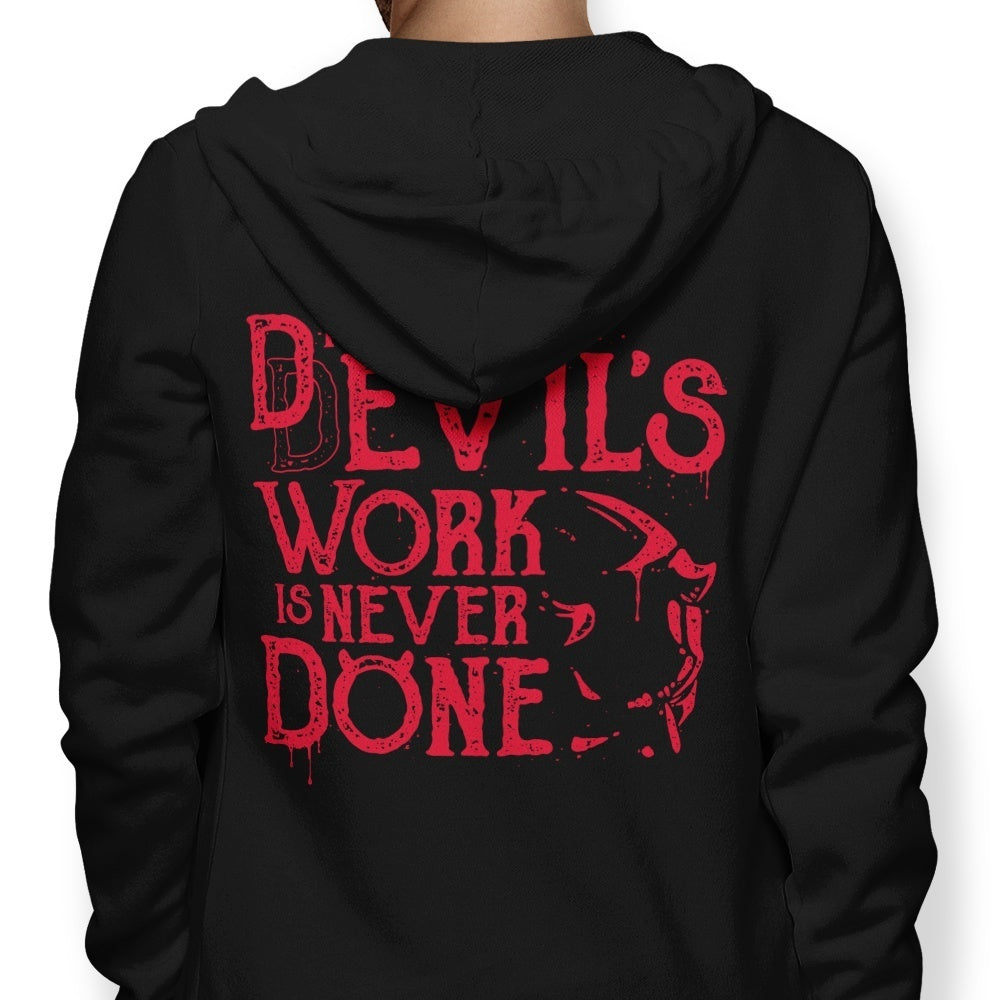 Never Done - Adult & Kids T-Shirts, Sweatshirts & Hoodies apparel design preview 1