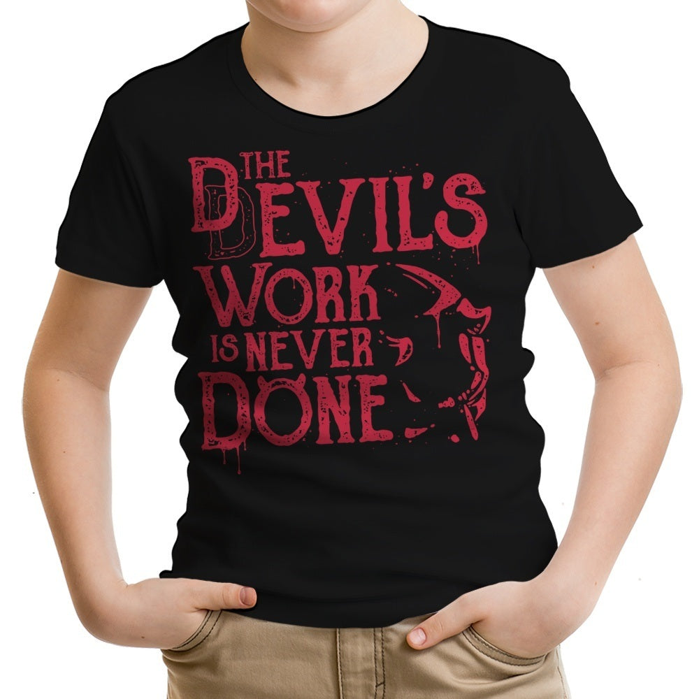 Never Done Youth Apparel - Adult & Kids T-Shirts, Sweatshirts & Hoodies apparel design preview 1