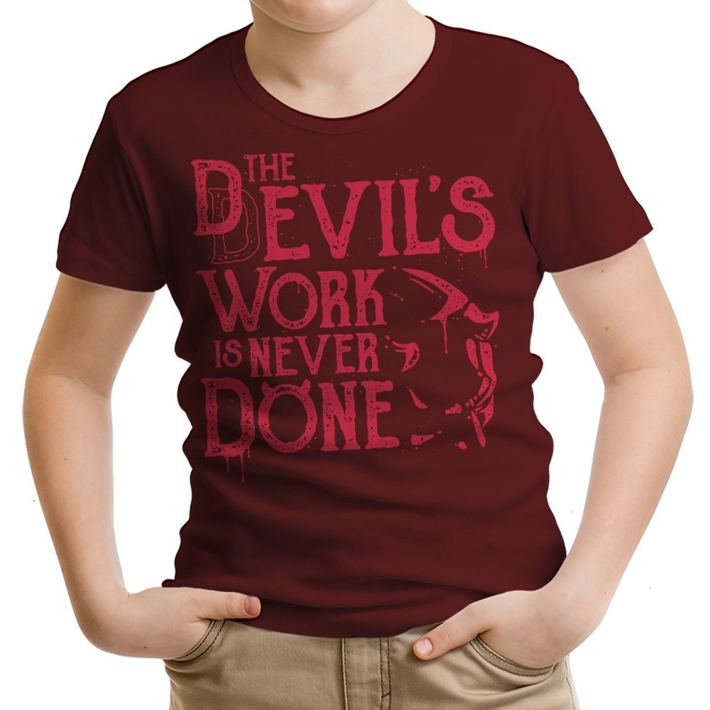 Never Done Youth Apparel - Adult & Kids T-Shirts, Sweatshirts & Hoodies apparel design preview 2
