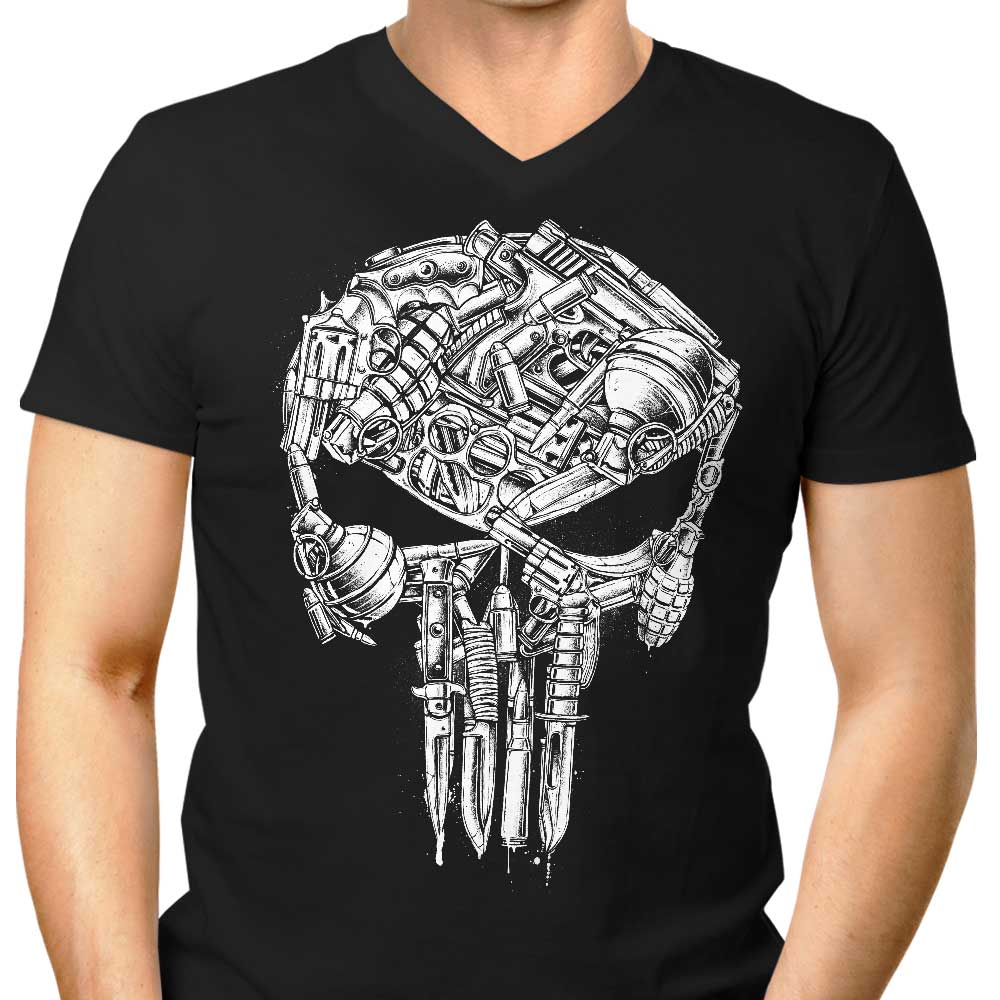 Never Ending War Men's V-Neck - Adult & Kids T-Shirts, Sweatshirts & Hoodies apparel design preview 1