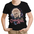 Never Fear the Goblin King Youth Apparel - Adult & Kids T-Shirts, Sweatshirts & Hoodies apparel design preview 1