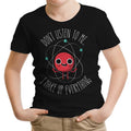 Never Trust an Atom Youth Apparel - Adult & Kids T-Shirts, Sweatshirts & Hoodies apparel design preview 1