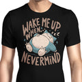 Never Woken Men's Apparel - Adult & Kids T-Shirts, Sweatshirts & Hoodies apparel design preview 1