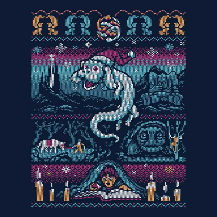 Neverending Christmas - Adult & Kids T-Shirts, Sweatshirts & Hoodies apparel design preview 2