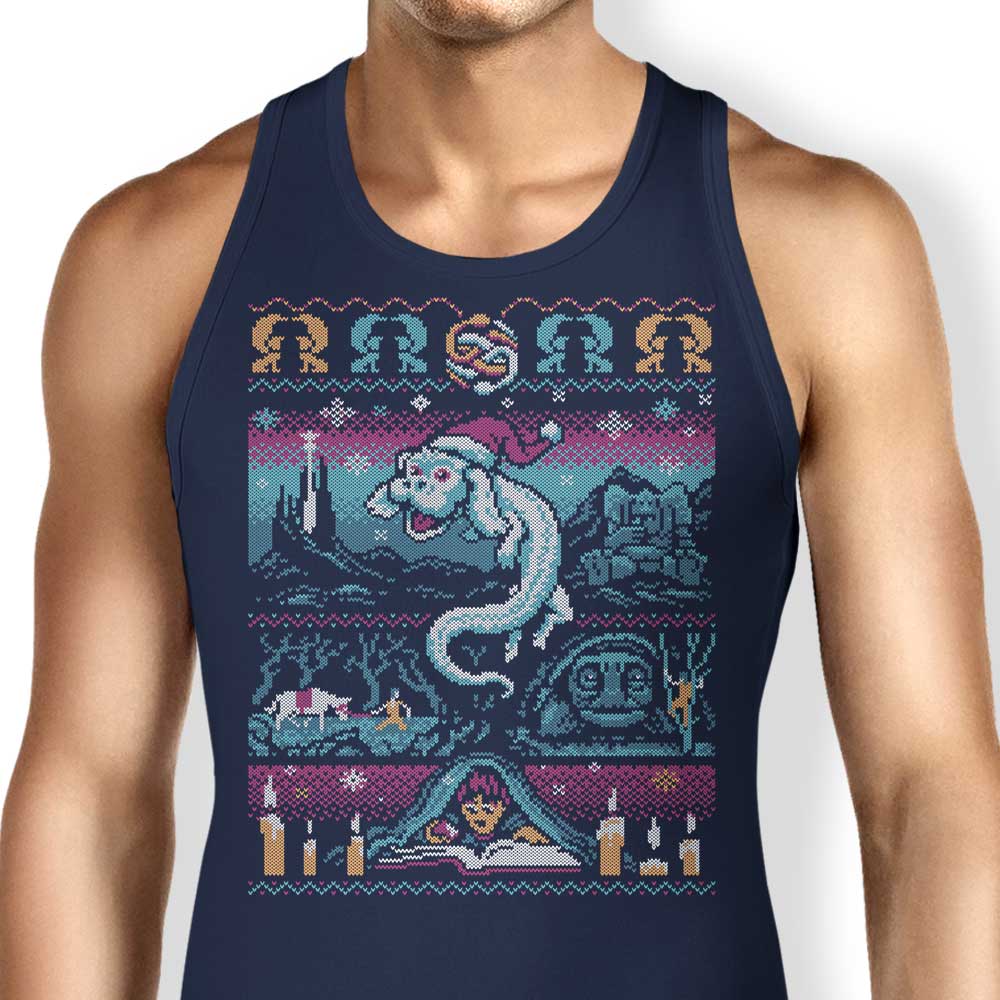 Neverending Christmas Tank Top - Adult & Kids T-Shirts, Sweatshirts & Hoodies apparel design preview 1