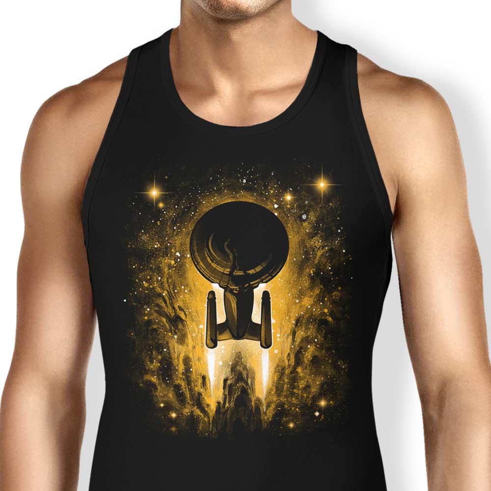 New Voyages in Space Tank Top - Adult & Kids T-Shirts, Sweatshirts & Hoodies apparel design preview 1