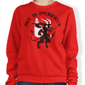 Nice is Overrated - Adult & Kids T-Shirts, Sweatshirts & Hoodies apparel design preview 1