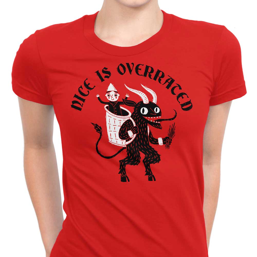 Nice is Overrated Women's Apparel - Adult & Kids T-Shirts, Sweatshirts & Hoodies apparel design preview 1