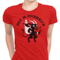 Nice is Overrated Women's Apparel - Adult & Kids T-Shirts, Sweatshirts & Hoodies apparel design preview 1