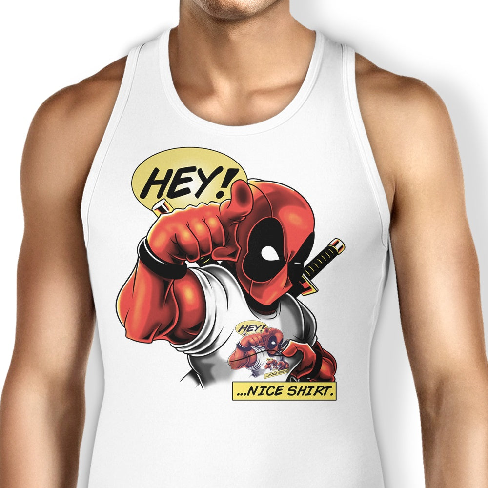 Nice Tank Top - Adult & Kids T-Shirts, Sweatshirts & Hoodies apparel design preview 1