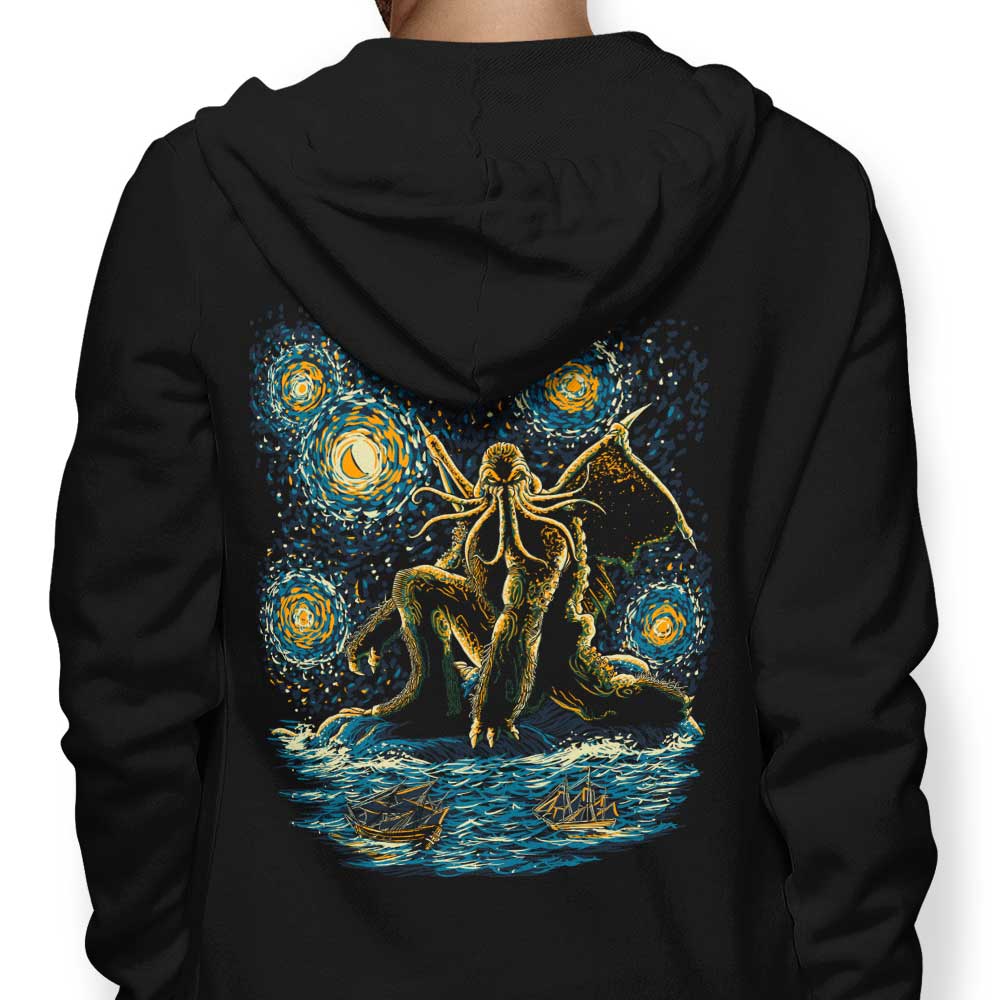 Night of Cthulhu - Adult & Kids T-Shirts, Sweatshirts & Hoodies apparel design preview 1