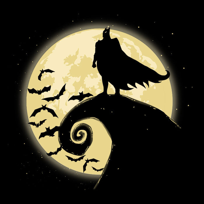Nightmare Before Batmas Men's Apparel - Adult & Kids T-Shirts, Sweatshirts & Hoodies apparel design preview 2