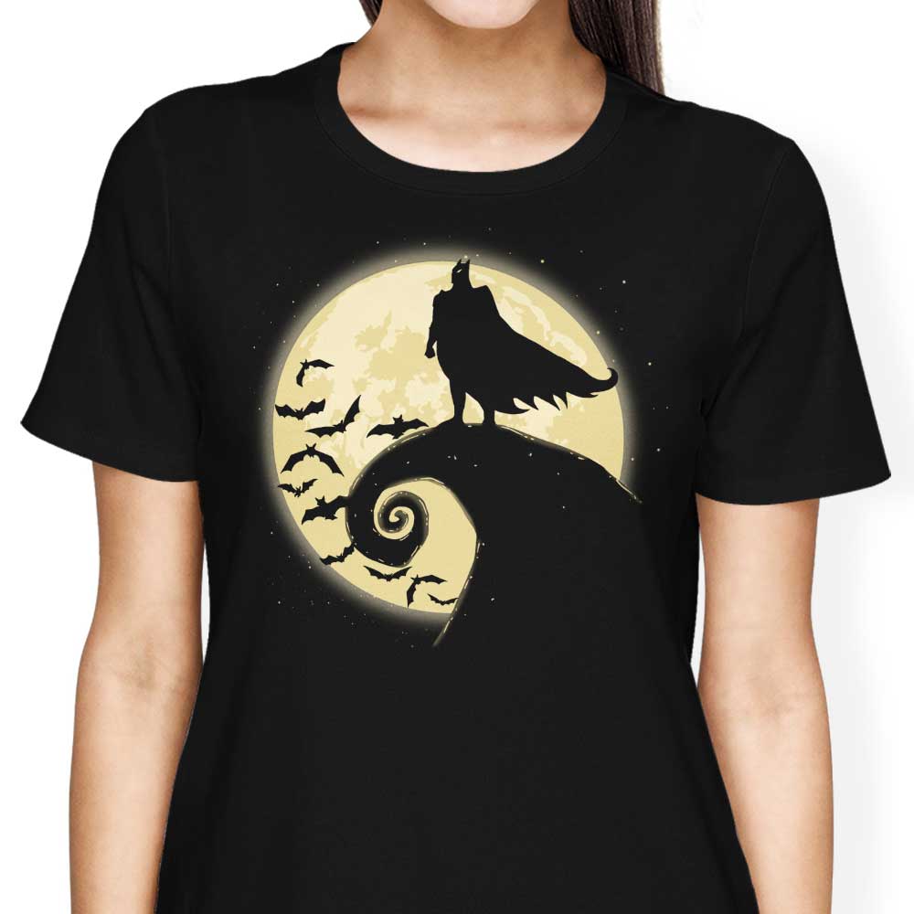 Nightmare Before Batmas Women's Apparel - Adult & Kids T-Shirts, Sweatshirts & Hoodies apparel design preview 2