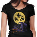 Nightmare Before Salem Women's V-Neck - Adult & Kids T-Shirts, Sweatshirts & Hoodies apparel design preview 1