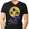 Nightmare Before Salem Men's V-Neck - Adult & Kids T-Shirts, Sweatshirts & Hoodies apparel design preview 1