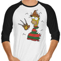 Nightmare Bush 3/4 Sleeve Raglan - Adult & Kids T-Shirts, Sweatshirts & Hoodies apparel design preview 1