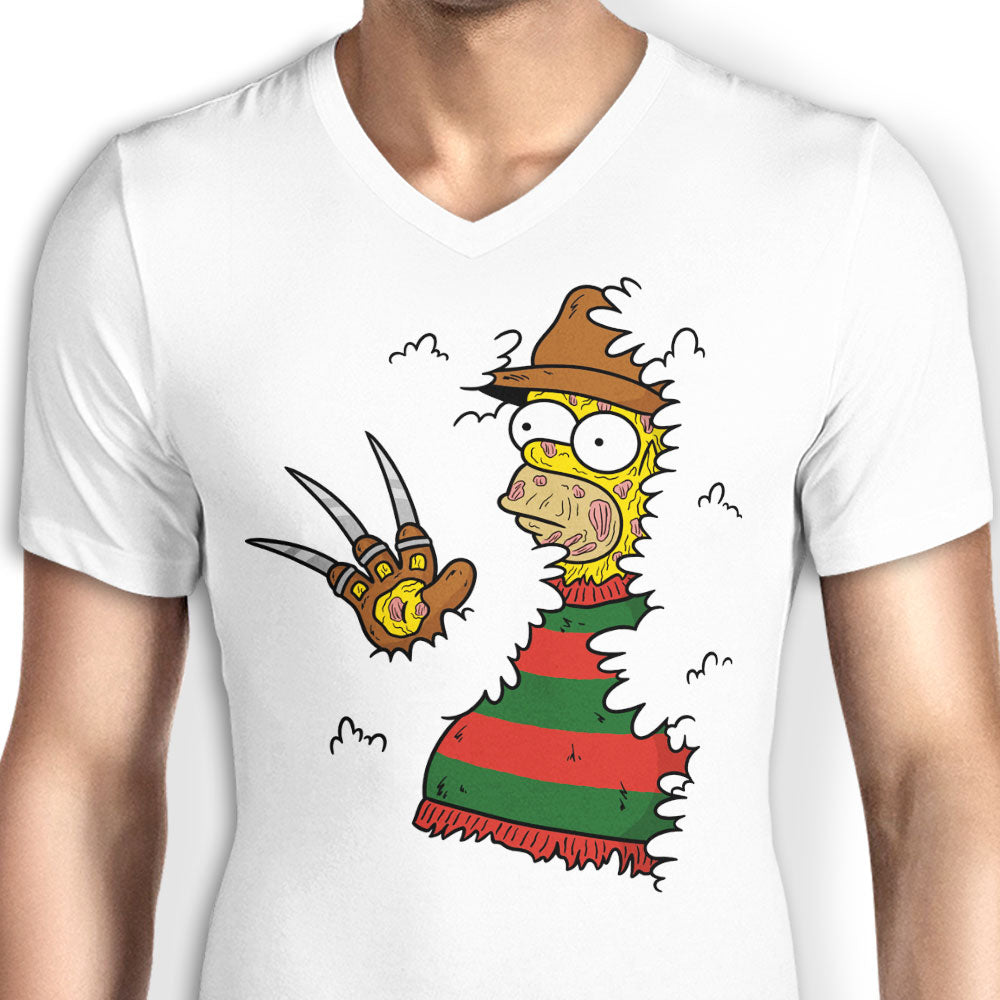 Nightmare Bush Men's V-Neck - Adult & Kids T-Shirts, Sweatshirts & Hoodies apparel design preview 2