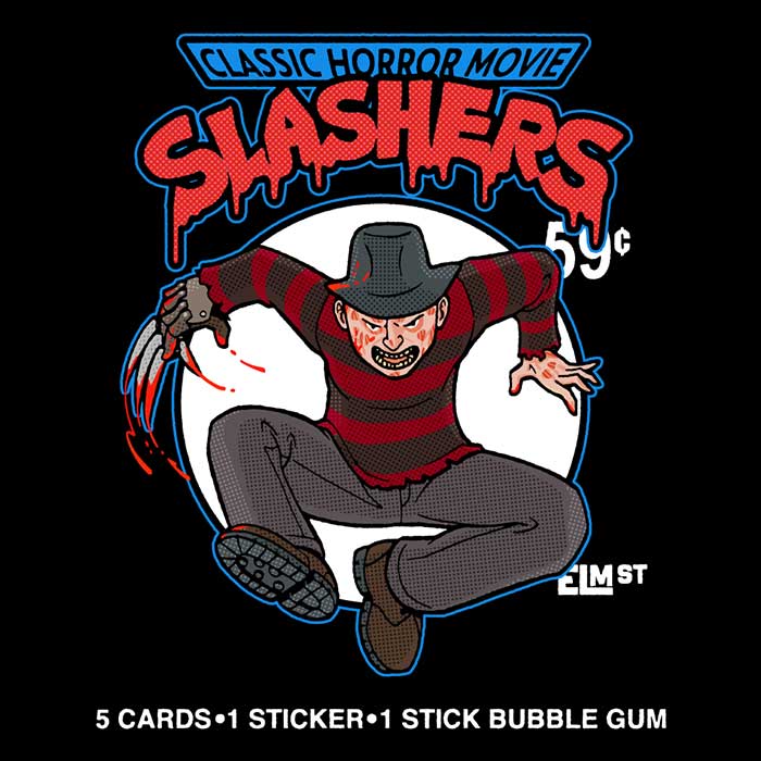 Nightmare Classic Slashers Youth Apparel - Adult & Kids T-Shirts, Sweatshirts & Hoodies apparel design preview 2