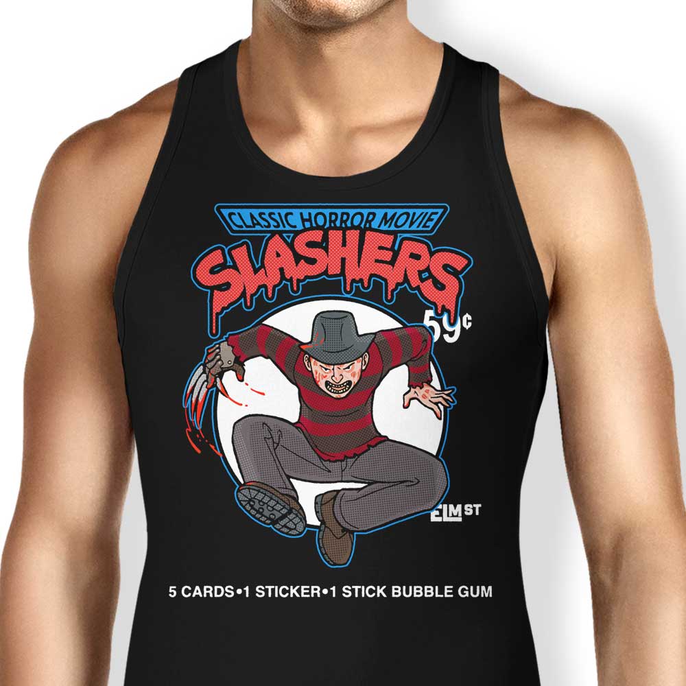 Nightmare Classic Slashers Tank Top - Adult & Kids T-Shirts, Sweatshirts & Hoodies apparel design preview 1