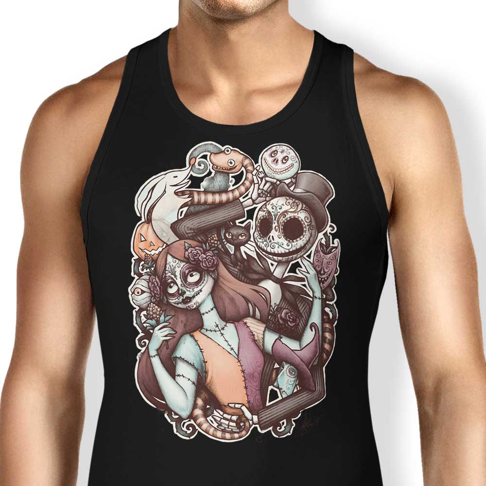 Nightmare de los Muertos Tank Top - Adult & Kids T-Shirts, Sweatshirts & Hoodies apparel design preview 1