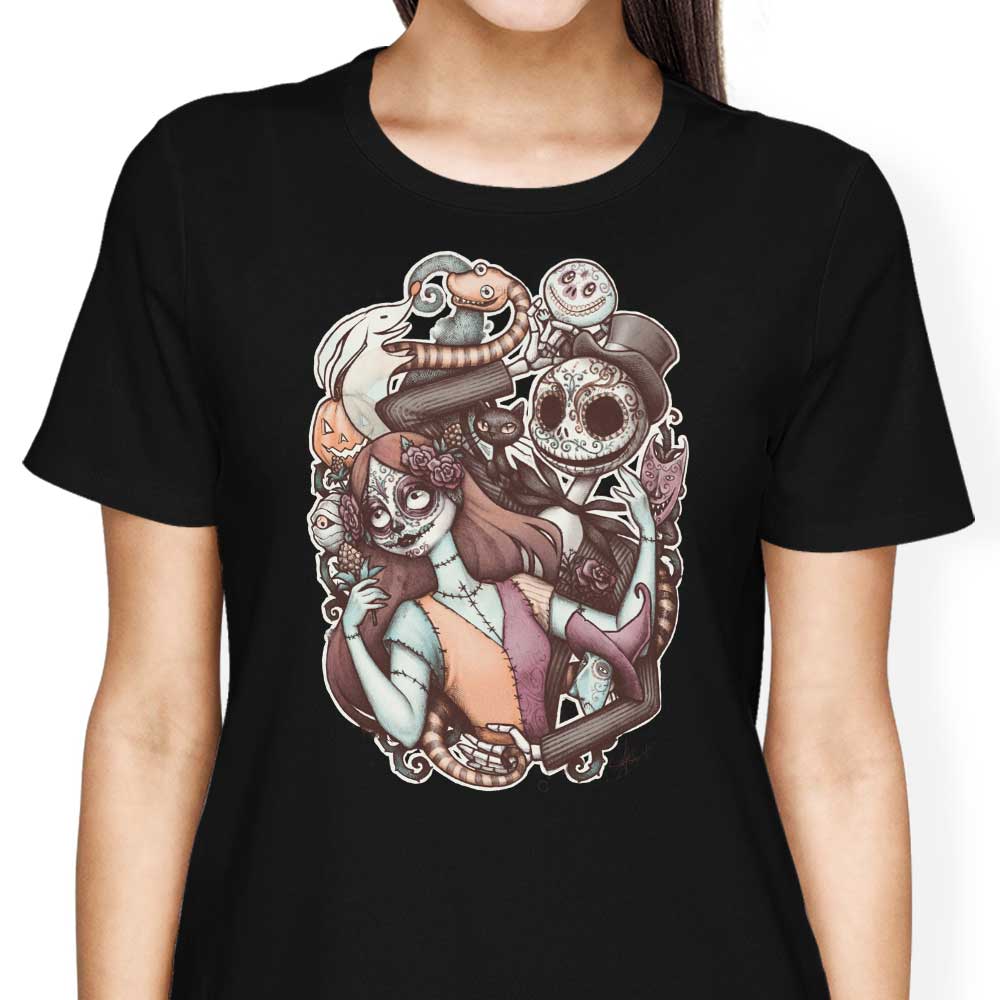 Nightmare de los Muertos Women's Apparel - Adult & Kids T-Shirts, Sweatshirts & Hoodies apparel design preview 2