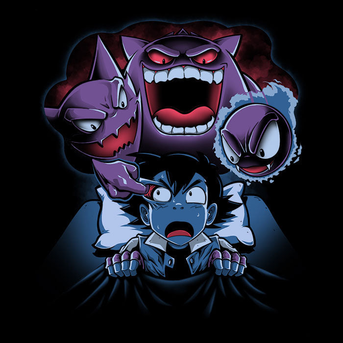 Nightmare Eater Men's V-Neck - Adult & Kids T-Shirts, Sweatshirts & Hoodies apparel design preview 2