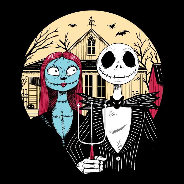 Nightmare Gothic Coasters - Adult & Kids T-Shirts, Sweatshirts & Hoodies apparel design preview 1