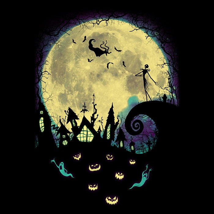 Nightmare Moon Tank Top - Adult & Kids T-Shirts, Sweatshirts & Hoodies apparel design preview 2