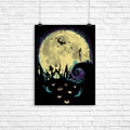 Nightmare Moon Poster - Adult & Kids T-Shirts, Sweatshirts & Hoodies apparel design preview 1