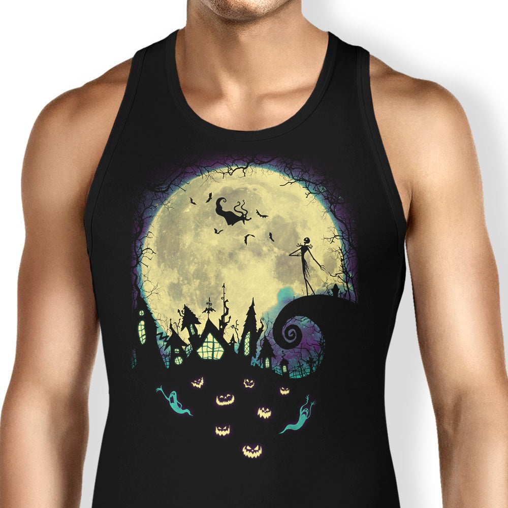 Nightmare Moon Tank Top - Adult & Kids T-Shirts, Sweatshirts & Hoodies apparel design preview 1