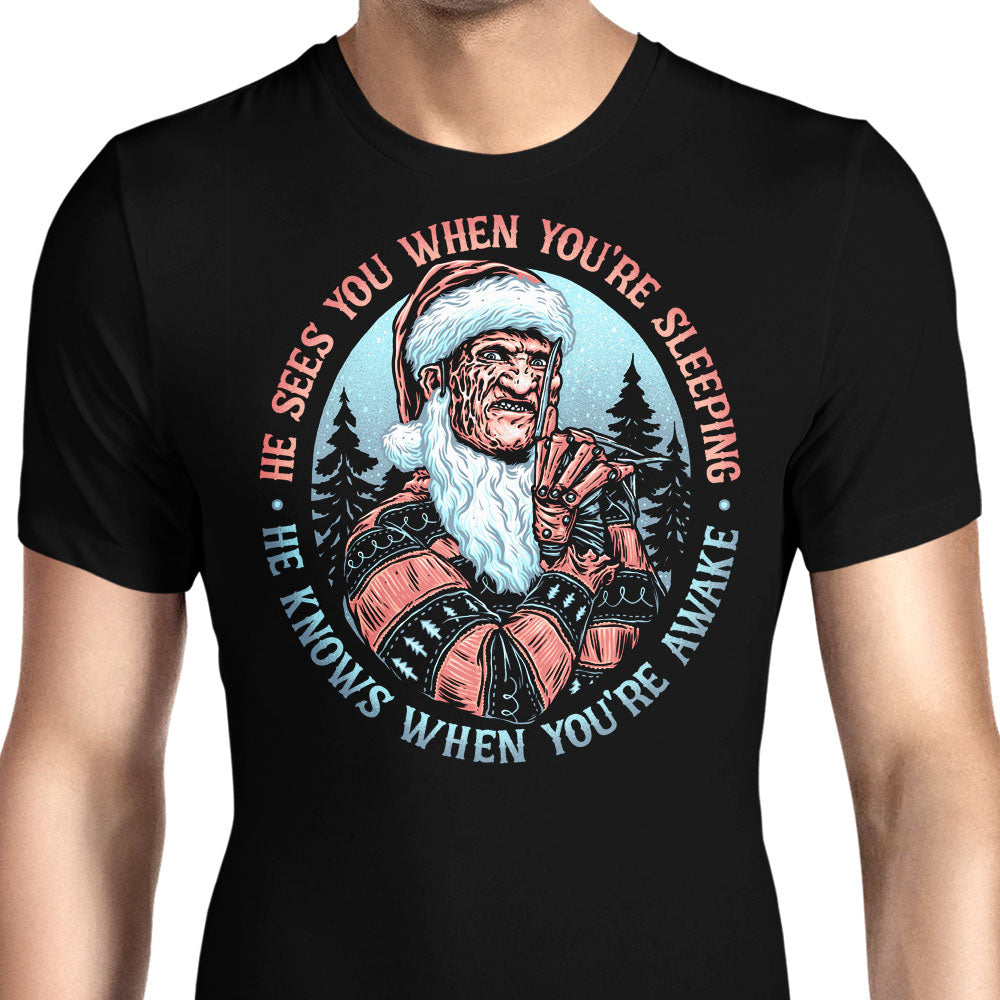 Nightmare Santa Men's Apparel - Adult & Kids T-Shirts, Sweatshirts & Hoodies apparel design preview 1