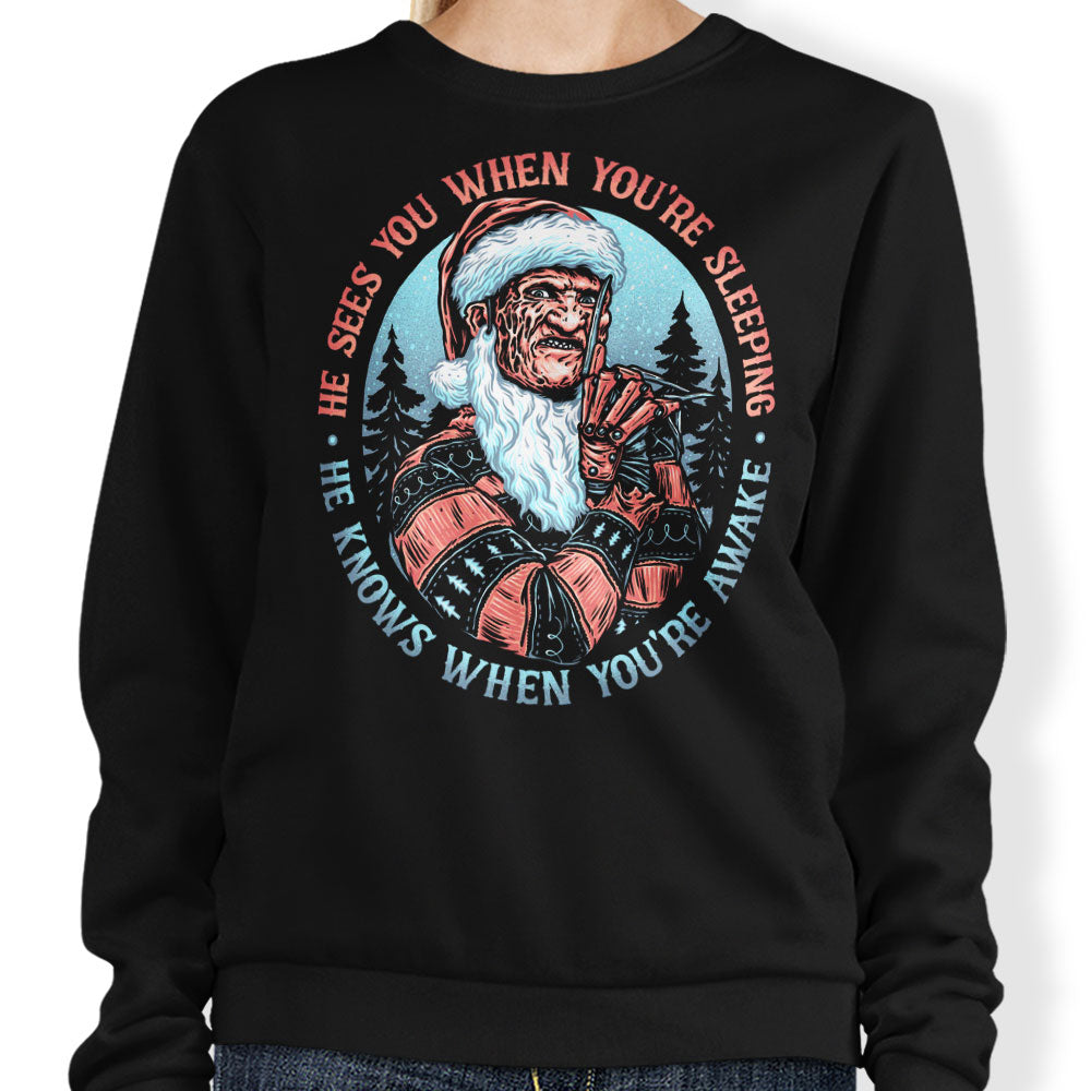 Nightmare Santa - Adult & Kids T-Shirts, Sweatshirts & Hoodies apparel design preview 1