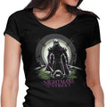 Nightmare Under the Street Women's V-Neck - Adult & Kids T-Shirts, Sweatshirts & Hoodies apparel design preview 1