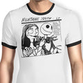 Nightmare Youth Ringer - Adult & Kids T-Shirts, Sweatshirts & Hoodies apparel design preview 1
