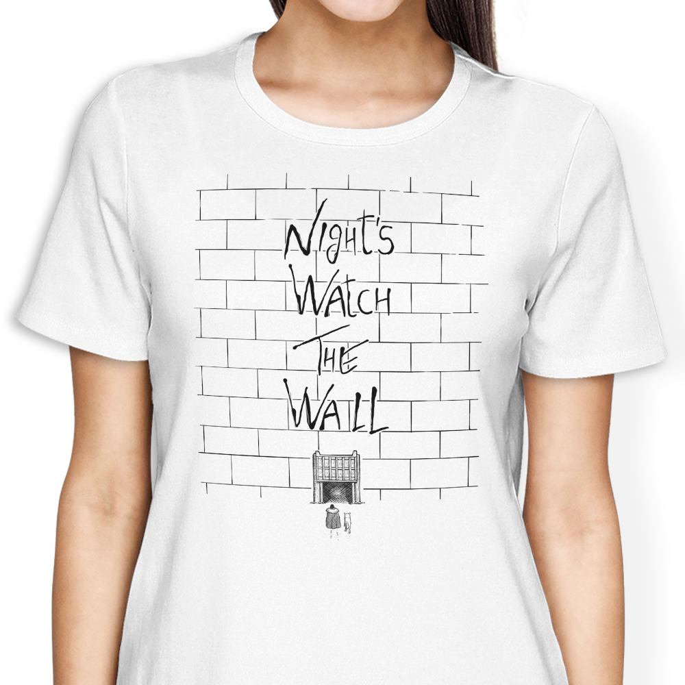 Night's Watch the Wall Women's Apparel - Adult & Kids T-Shirts, Sweatshirts & Hoodies apparel design preview 2