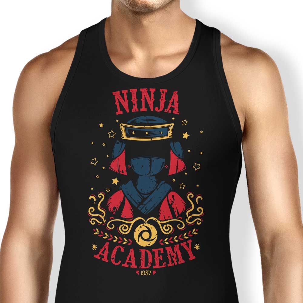 Ninja Academy Tank Top - Adult & Kids T-Shirts, Sweatshirts & Hoodies apparel design preview 1